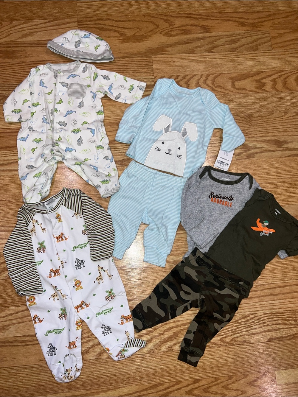 Baby Boy Newborn Clothes Bundle